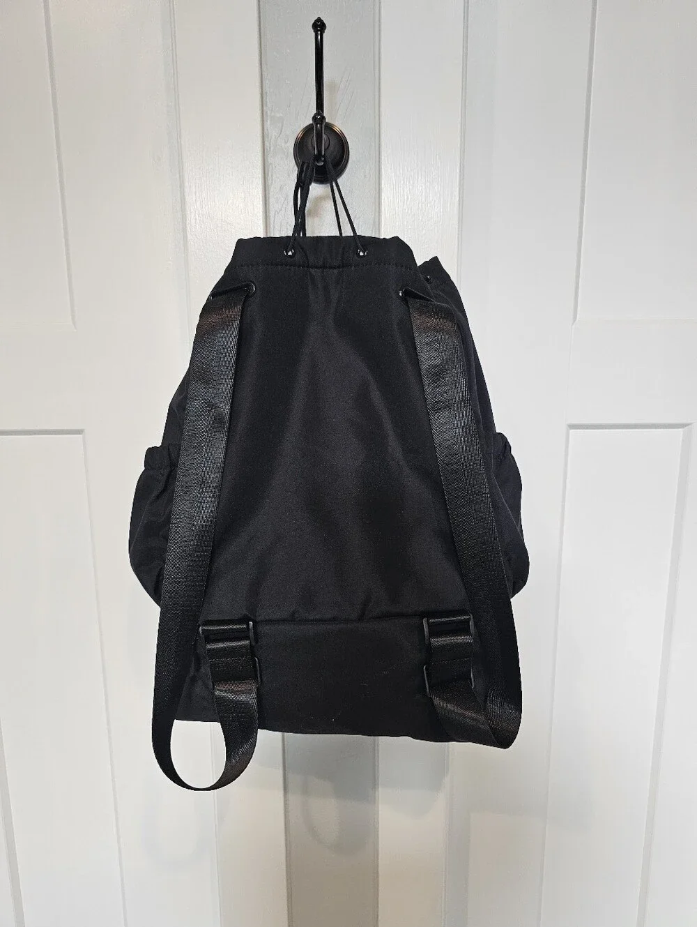 Beyond Yoga Black Drawstring Convertible Backpack/Tote